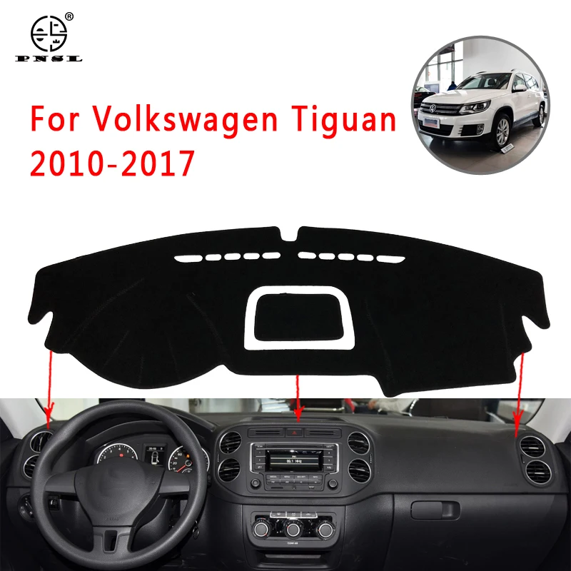 PNSL коврик для приборной панели автомобиля Volkswagen Tiguan MK1 2008 ~ 2016 защита от солнца