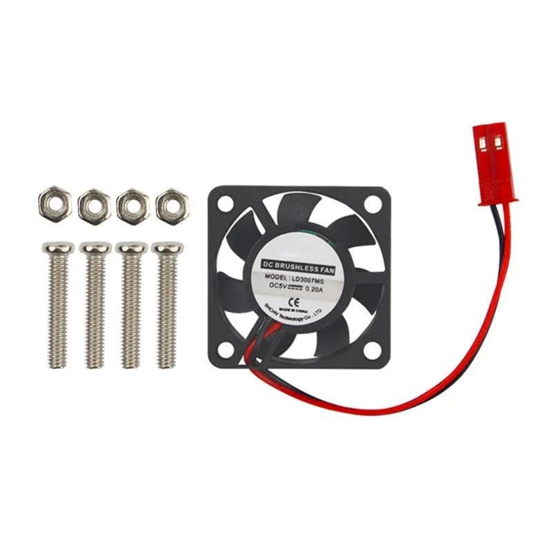 5 в вентилятор охлаждения для Raspberry Pi 2 3 Модель B A + все модели радиатора |