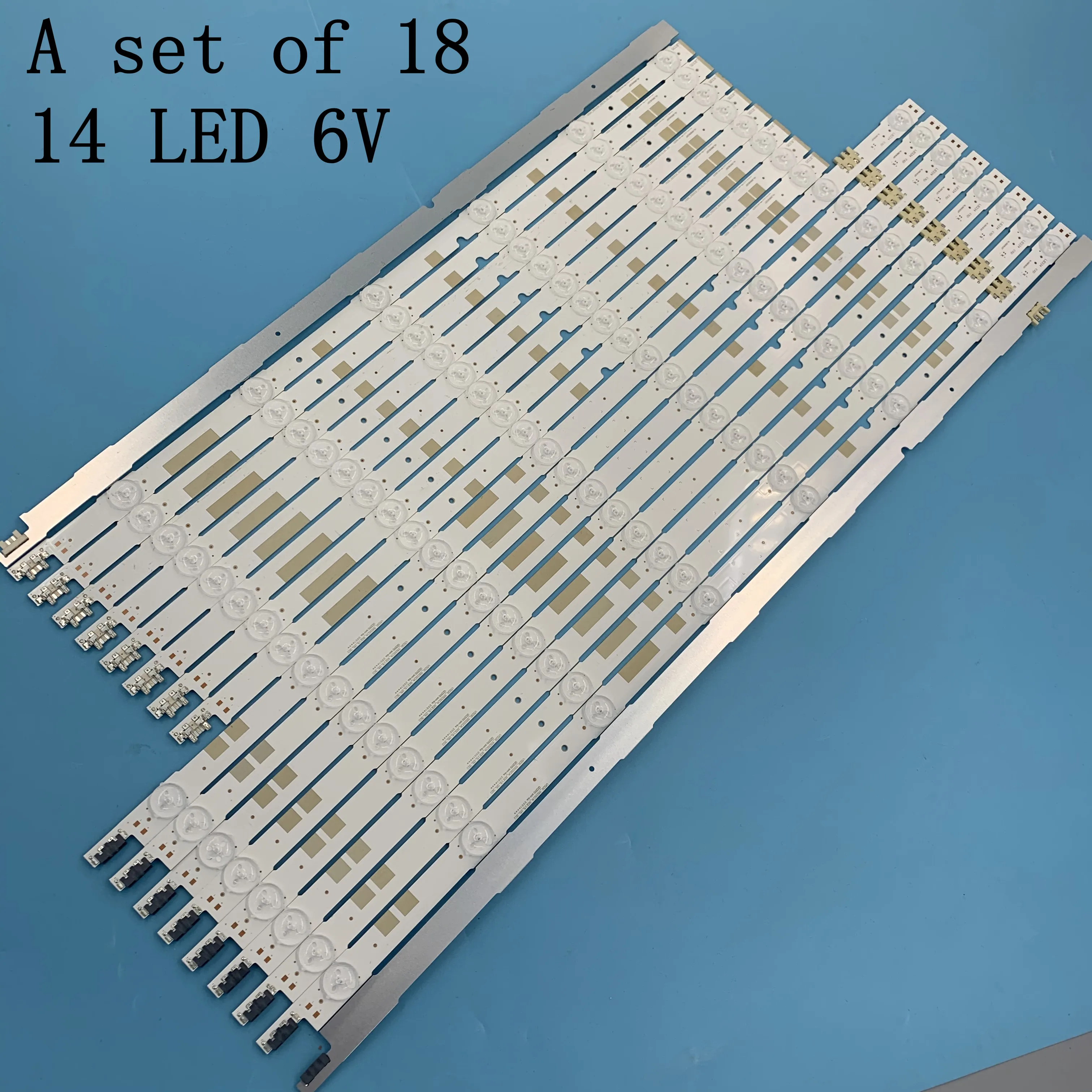 Новинка 18 шт./компл. светодиодный полоска для Samsung UE55JU6800 UE55JU6800K V5DR_550SCA_R0 V5DR_550SCB_R0