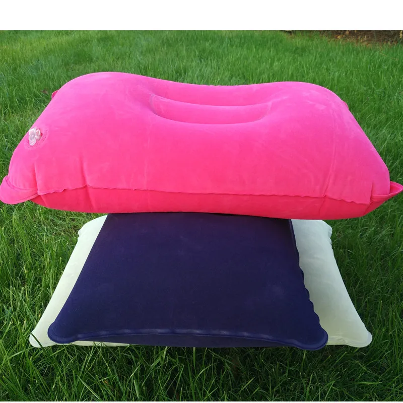 Уличная подушка из ПВХ для путешествий кемпинга Толстая Флокированная