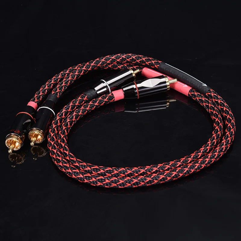 2 шт./пара CANARE Профессиональный аудиокабель RCA с Budweiser Male к HIFI для усилителя DAC TV/0 5 м