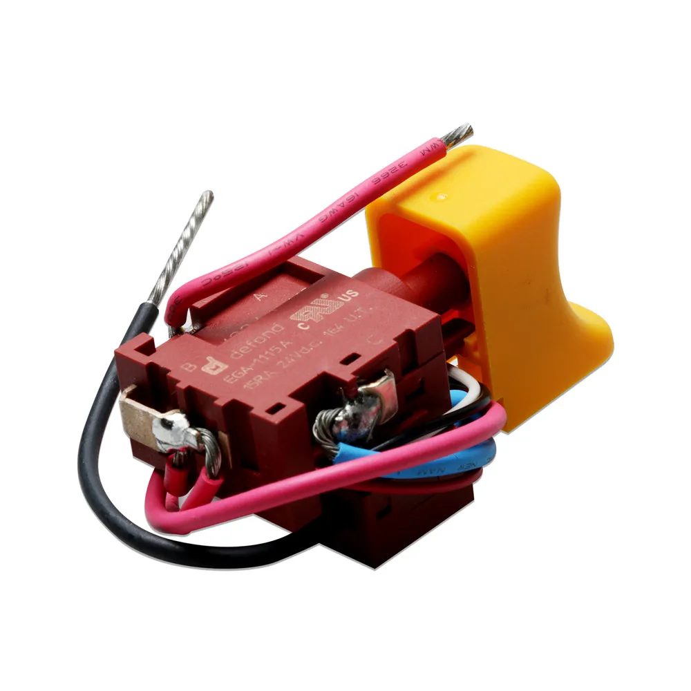 Для DEFOND power Trigger Switch EGA-1115A 15RA 24V DC для электрической дрели, Сменный переключатель, запасные части