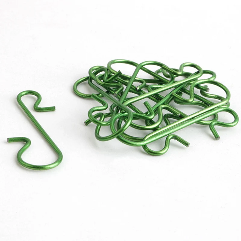 50 шт в наборе маленький зеленый/золото/серебро Цвет орнаменты для рождественой