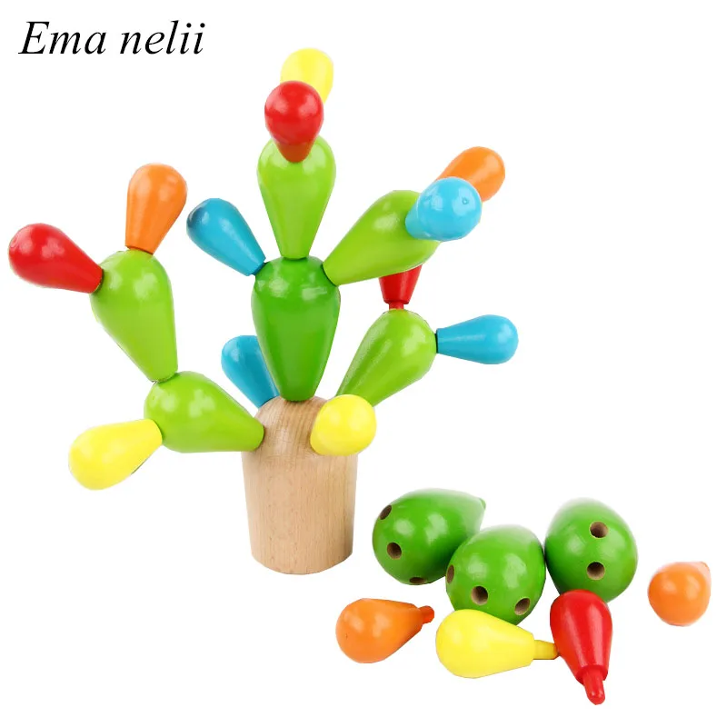 Детский игрушечный конструктор Монтессори в форме груши|Соединяющиеся блоки| |