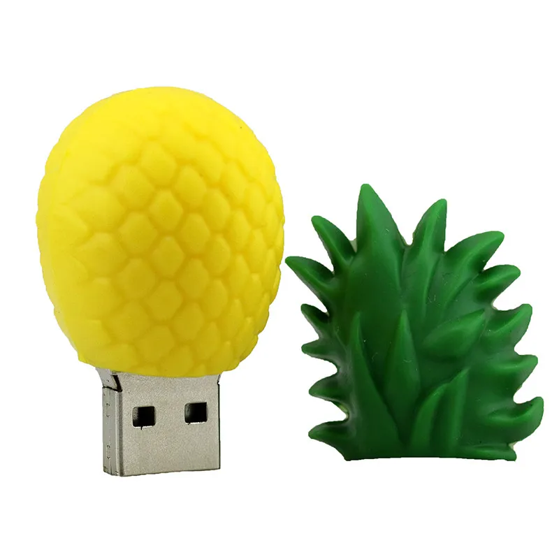 Флешка с фруктами, USB флеш-накопитель, 4 ГБ, 8 ГБ, 16 ГБ, 32 ГБ, мультяшная морковка, банан, USB флешка, арбуз, помидор, лук, карта памяти, флэш-диск