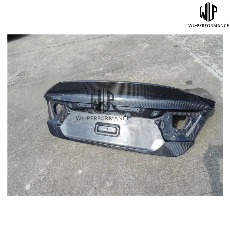 Высококачественные Чепчики для капота заднего багажника из углеродного волокна