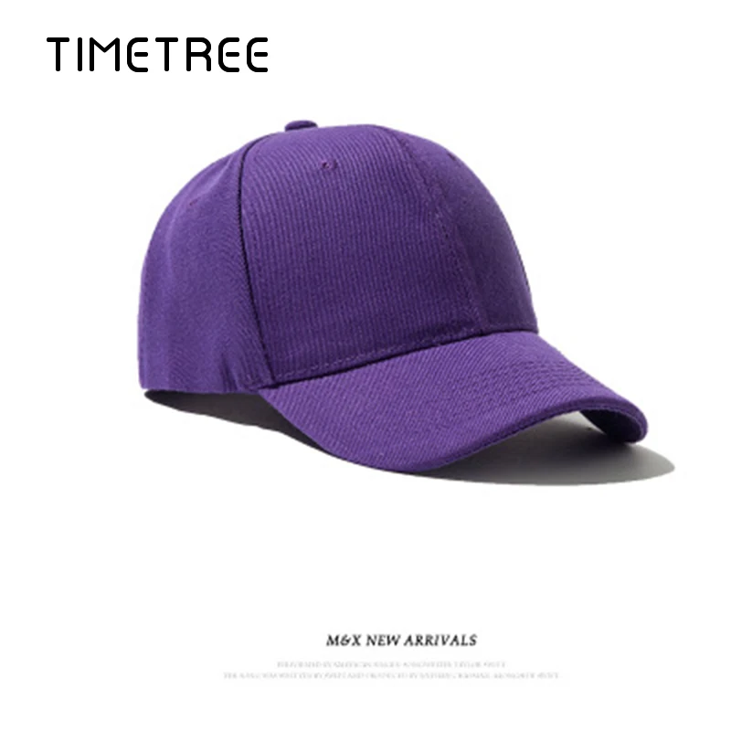 Винтажные однотонные бейсбольные шапки снепбеки для влюбленных мужчин и женщин