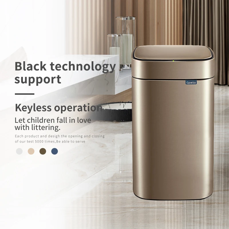 Бесплатная доставка умная мусорная корзина Индукционная Туалет спальня