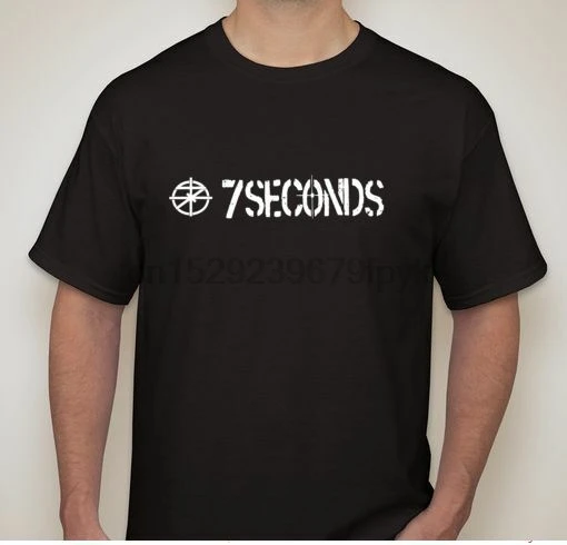 Футболка унисекс 7 Seconds seven Thrash hardcore в стиле панк-рок | Мужская одежда