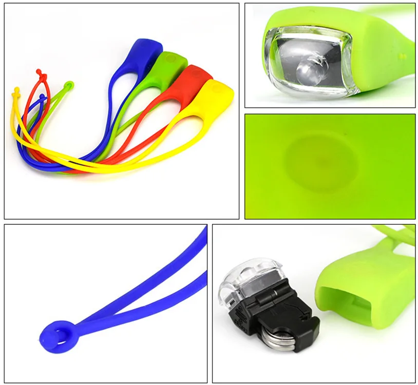 

outdoor sports light Silicone night running hanging neck light running light flashlight night light travel head and neck light