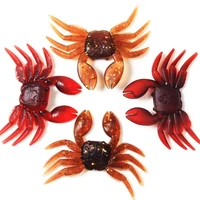 65 discounts hot 5pcs 8cm fishing artificial lifelike1 lure wobbler crab shaped swim bait tackle