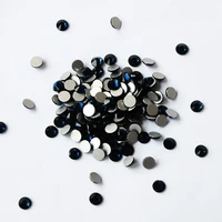top quality crystal 2000nohf montana color non hotfix glass rhinestones crystal flatback strass stone for 3d nail art decoration