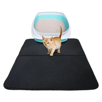 mat pad double layer cat litter trapping pet litter cat mat clean pad products for cats accessories
