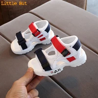 2021 summer new childrens sandals baby toddler shoes girls beach soft bottom non slip boys sports leisure 21 30