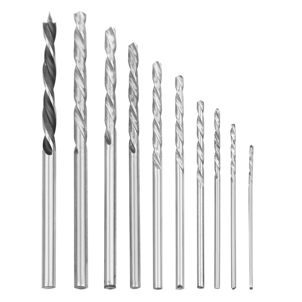 

Hand Drill Bits Mini Twist Drill Bits Set 0.8-3.0mm Hand Pin Vise Rotary Tool For Wood Plastic Walnut Amber Jewelry