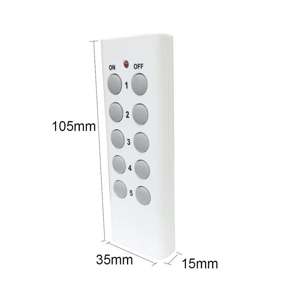 Умная розетка для США беспроводной пульт дистанционного управления питания 433