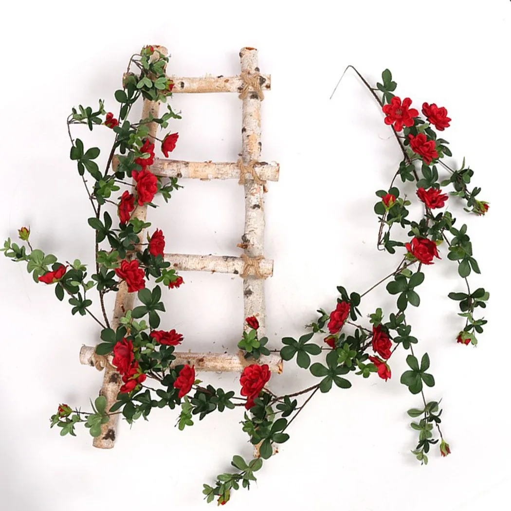 

Artificial Rose Vine Artificial Flower Decoration Flower Vine 45 Small Roses Artificial Flowers Vine Weddings Festivals Parties