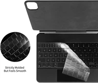 keyboard cover for ipad air 4th gen and ipad pro 11 ultra thin clear tpu material magic keyboard skin protector film