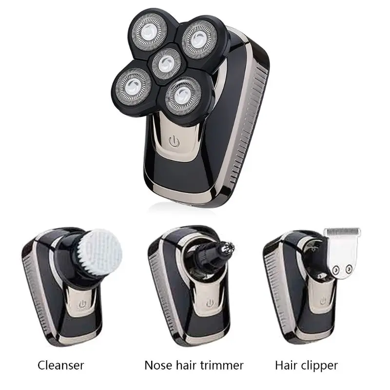 1 Набор сухих и влажных зарядных USB многофункциональных электробритва для мужчин