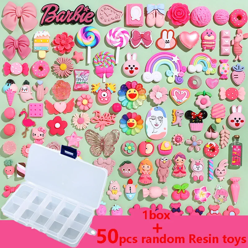 50 шт. миниатюрные красочные мини-игрушки для игр фрукты еда торт конфеты печенье