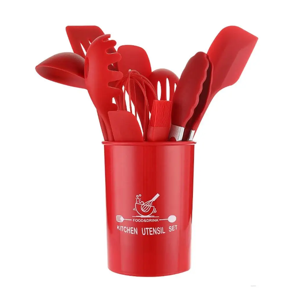 

10Pcs/11Pcs Silicone Creative Kitchen Tools Non-stick Cooking Utensils