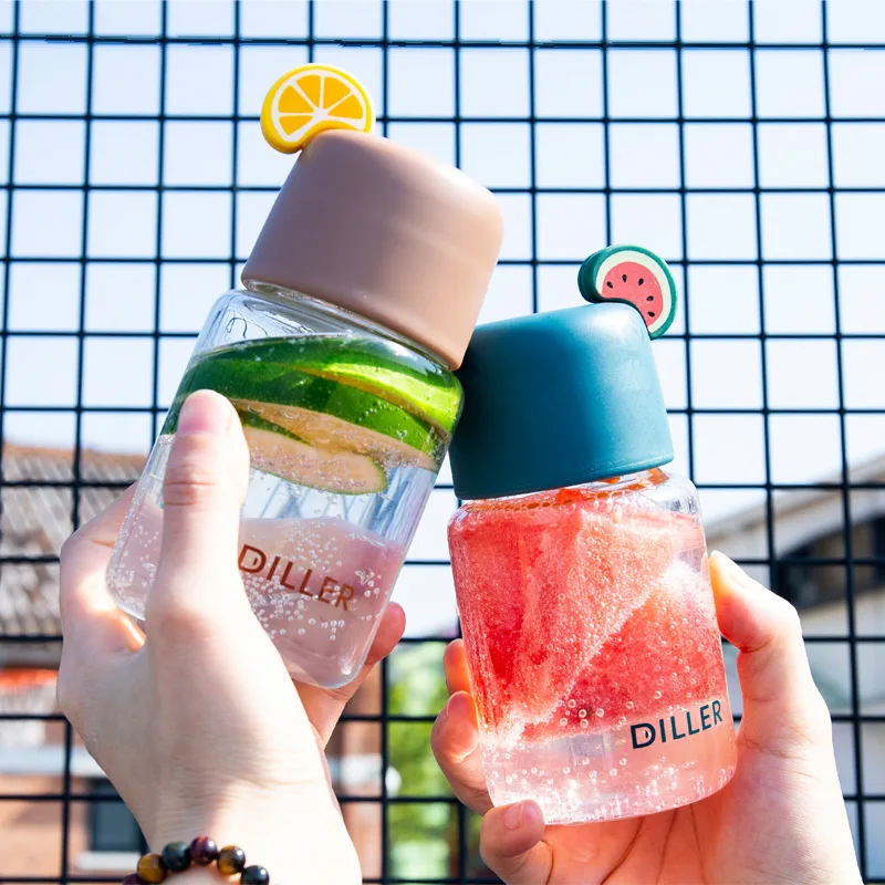 Детский переносной ремешок для бутылки с водой стеклянная Герметичная крышка