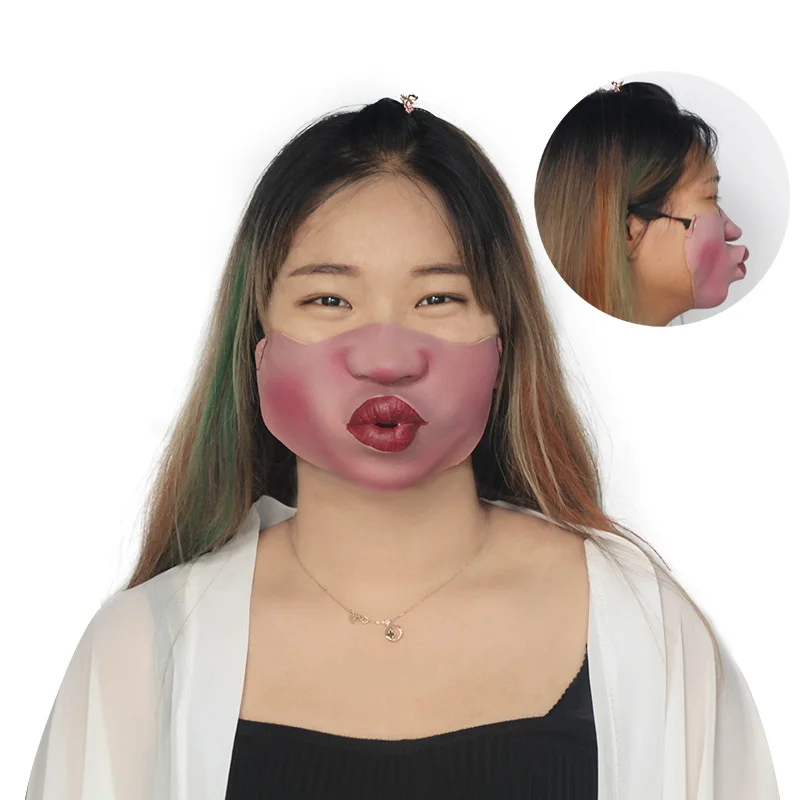 1 шт. забавная половина латексная маска для лица ужасов декора маскарада на