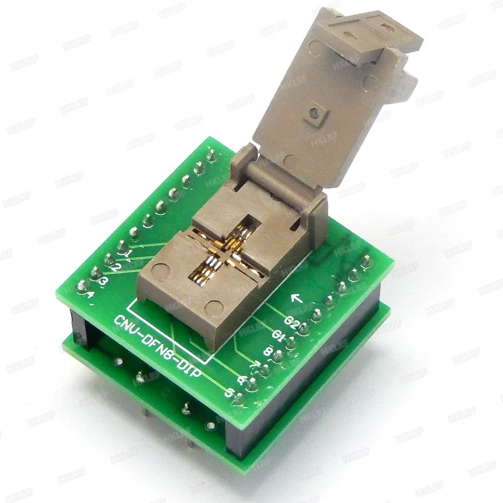 QFN8 MLF8 MLP8 К DIP8 22pin 0 65 мм 3x3 IC программатор адаптер тестовый разъем|Калькуляторы| |