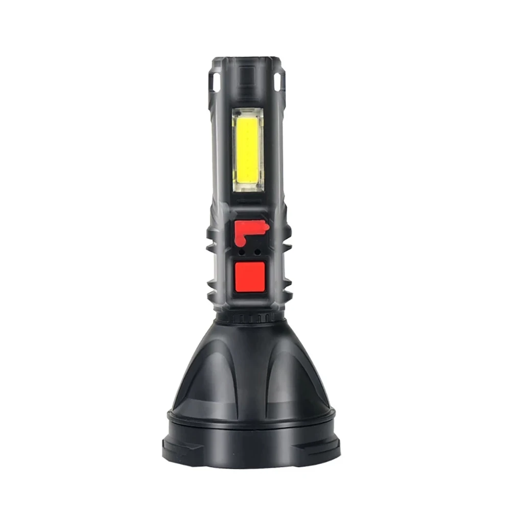 Rechargeable Outdoor Lighting COB Work Light Ultra-bright Flashlight Portable Searchlight Camping Hiking Outdoor Tool