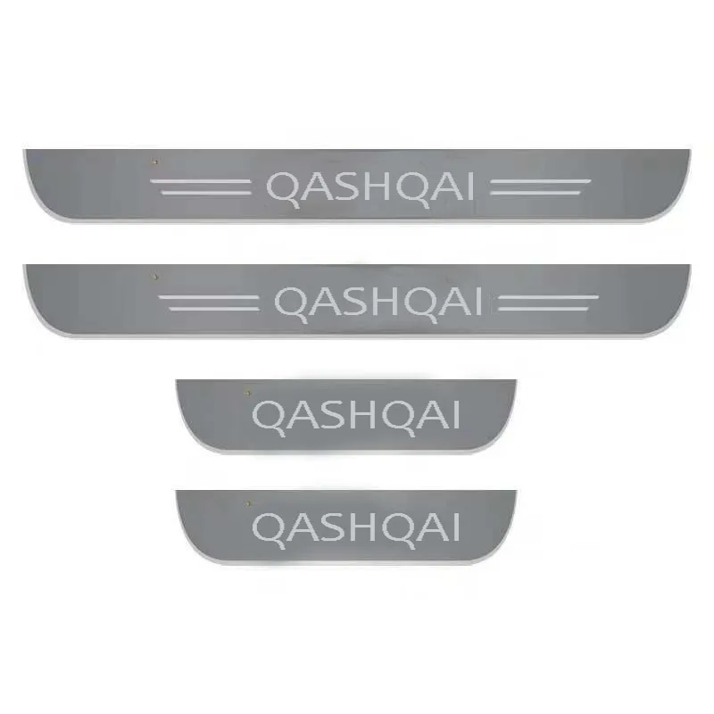 Автомобильная декоративная педаль для порога автомобиля светодиодная подсветка