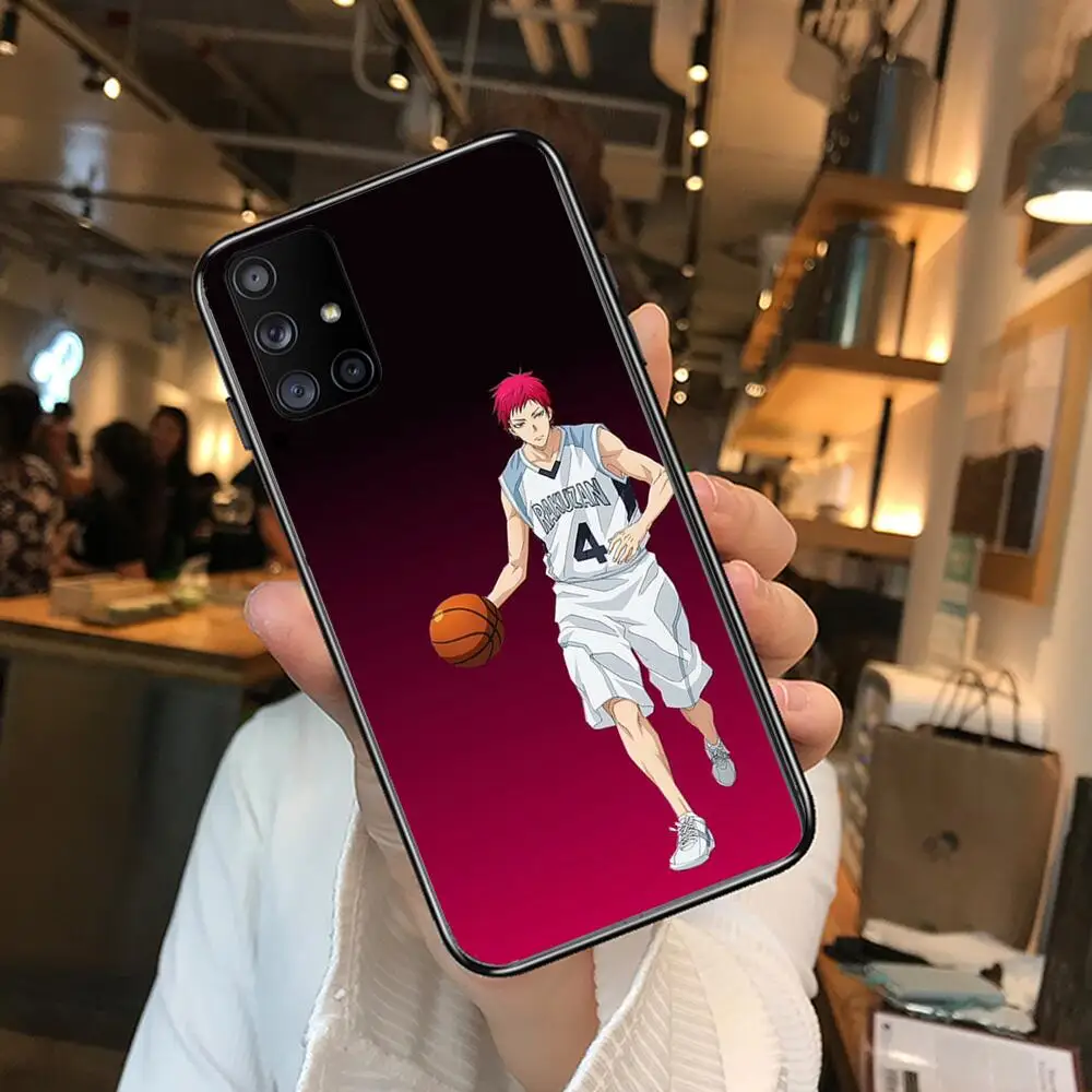 

anime Kuroko No Basket Phone Case Hull For Samsung Galaxy A50 A51 A20 A71 A70 A40 A30 A31 A80 E 5G S Black Shell Art Cell Cove