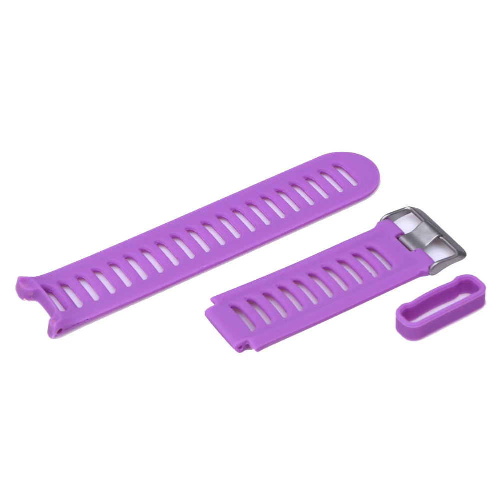 

Silicone Watch Bands Watch Strap Training Sports 28mm for Garmin Forerunner 910XT GPS Replacement Watchband w/Repair Tools