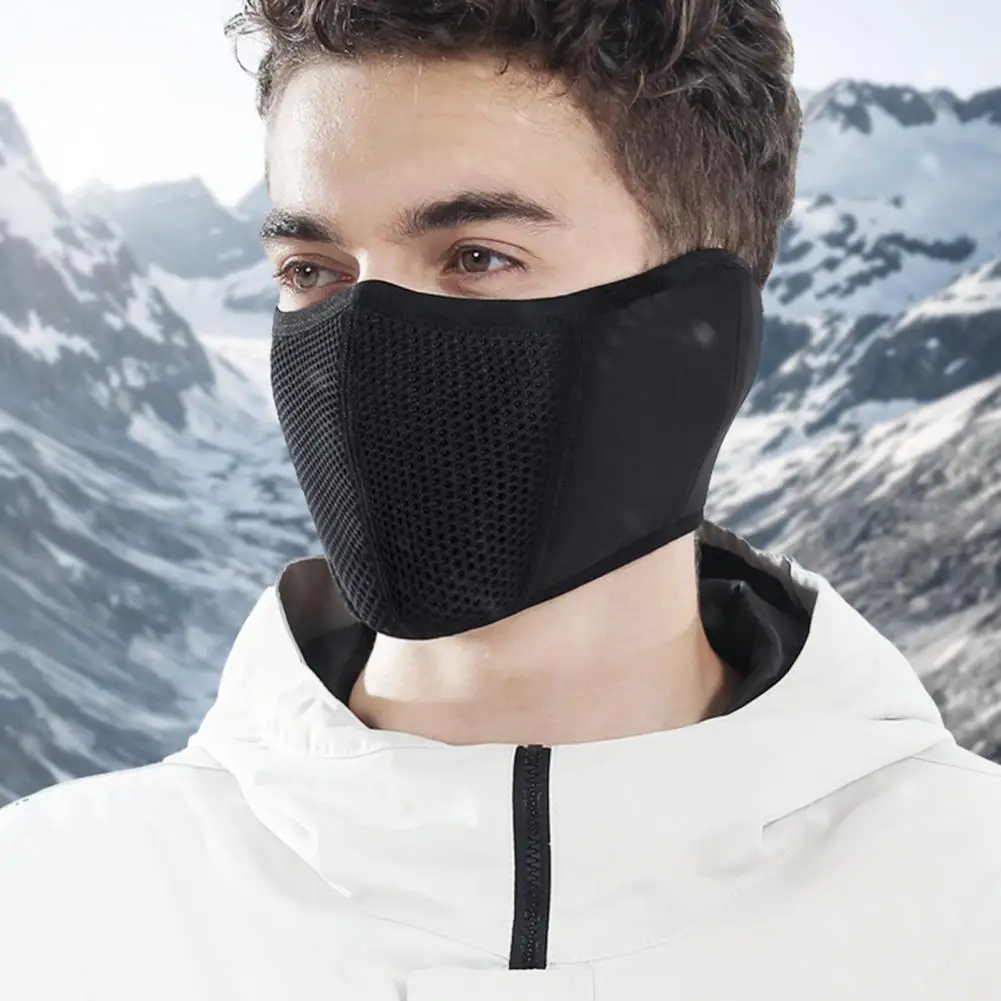 

Новая зимняя теплая маска для лица, ветрозащитная флисовая защита ушей, чехол для лица, обогреватель шеи, шарф для активного отдыха, велоспо...