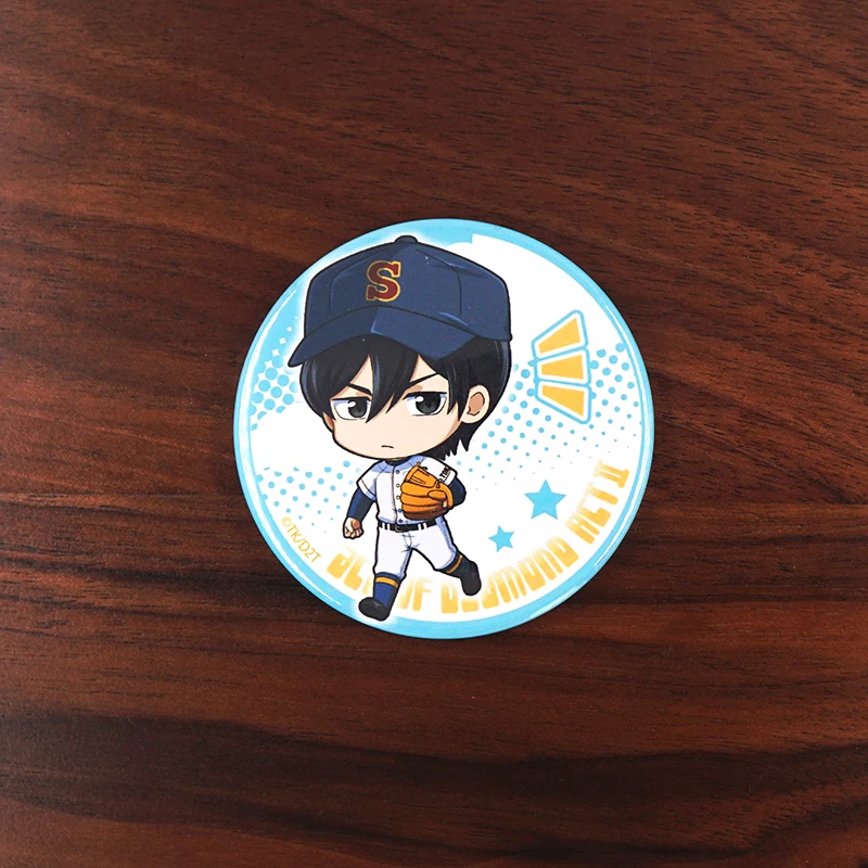 Ace of Diamond значок аниме Sawamura Eijun Miyuki Kazuya Furuya Satoru Kominato Haruichi металлические шпильки для