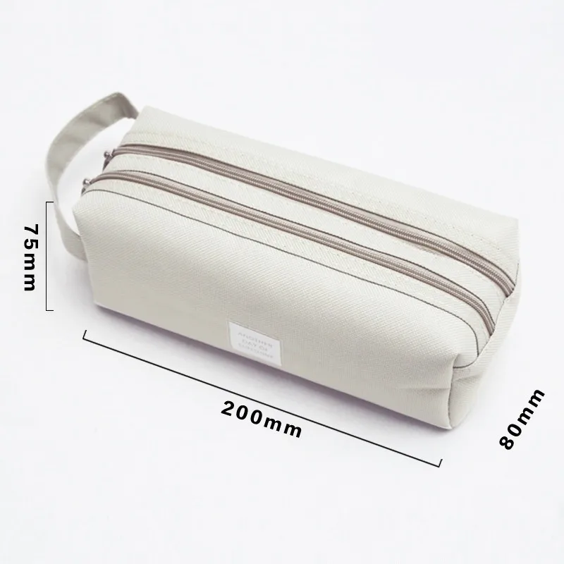 

pencil case trousse scolaire pink ferace cartuchera para lapices school etui kawaii canvas large capacity kalem kutusu newme box