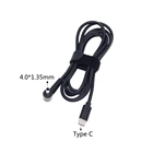 USB C к 4,0*1,35 мм разъем для зарядного устройства USB Тип C кабель адаптера для ноутбука ASUS Zenbook UX21A UX31A UX32A UX32V Ultrabook