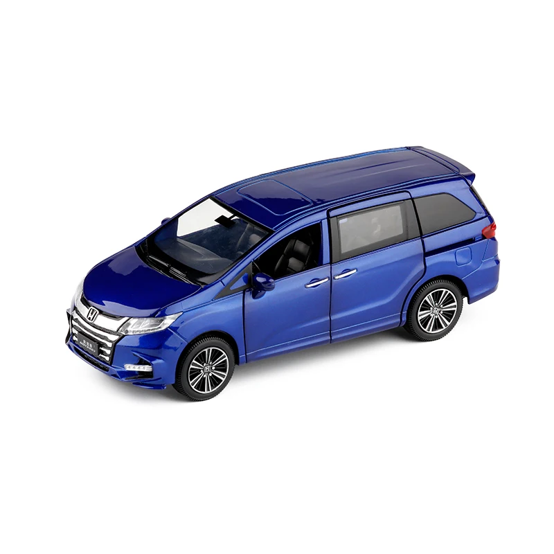 G Новинка 1:32 Honda Odyssey литая под давлением металлическая модель автомобиля с музыкальным мигающим оттягиванием 6 открывающихся дверей детские игрушки подарки - Цвет: G