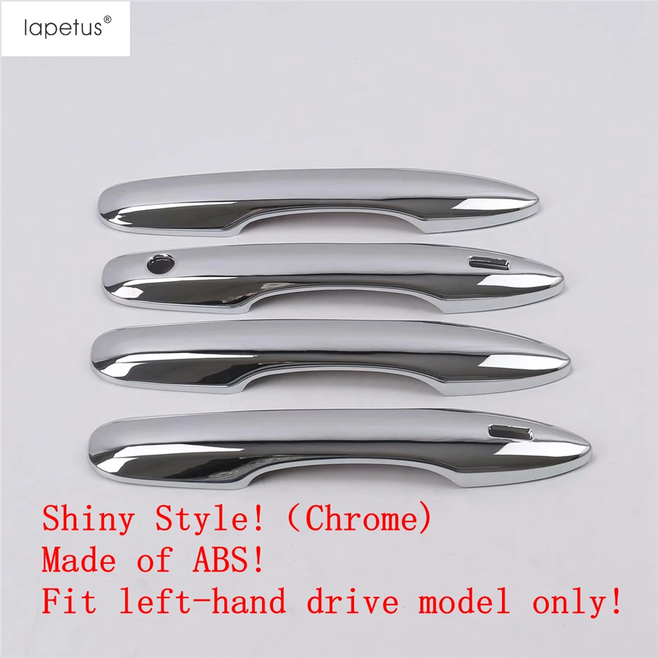 

Lapetus Accessories For Toyota Corolla 2019 - 2021 Outside Door Pull Handle Hand-clasping Molding Cover Trim ABS Carbon Fiber