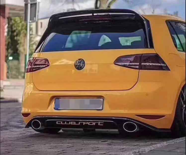 Спойлер для Golf 7 5 GTD MK7 2014-2018 Volks wagen GOLF спойлер из АБС-пластика заднее крыло