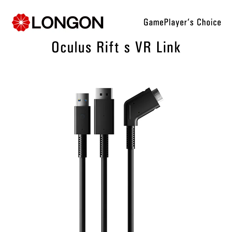 For Oculus Rift S VR Link Cable 16FT Game Connector Extension DP Usb Replacemnet for Helmet 5m | Электроника