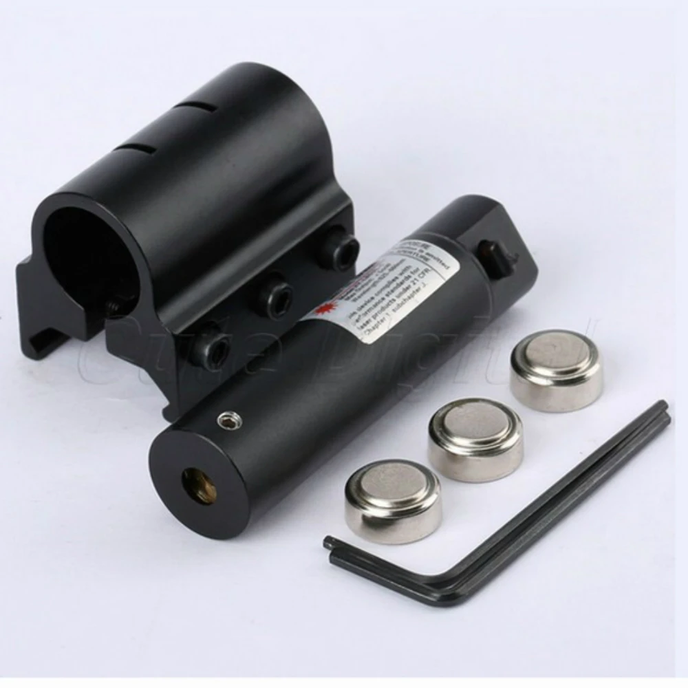 Тактический Компактный красный лазерный прицел 1 мВт с 20 мм платой Вивера