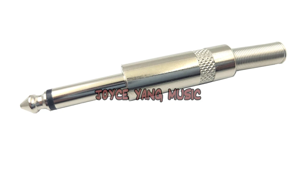 6 шт. кабель усилителя для гитары аудиокабель динамика 1/4 дюйма прямой/угловой