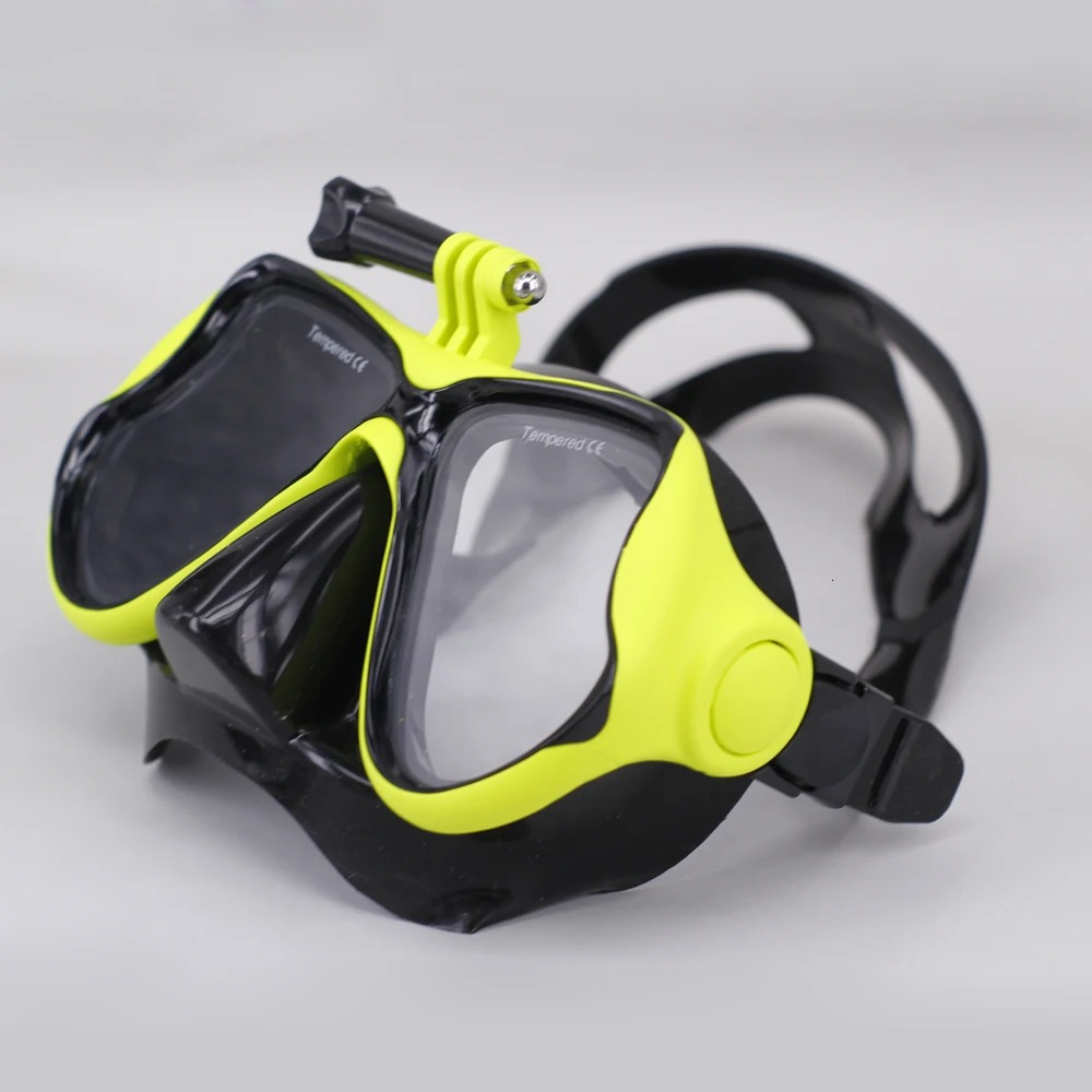 Силиконовая маска для дайвинга с набором подводного плавания Gopro Hero8 7 6 5