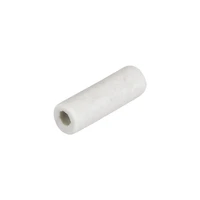 uxcell 50 pcs 1mm dia ceramic insulation tube single bore porcelain insulator pipe for heating element