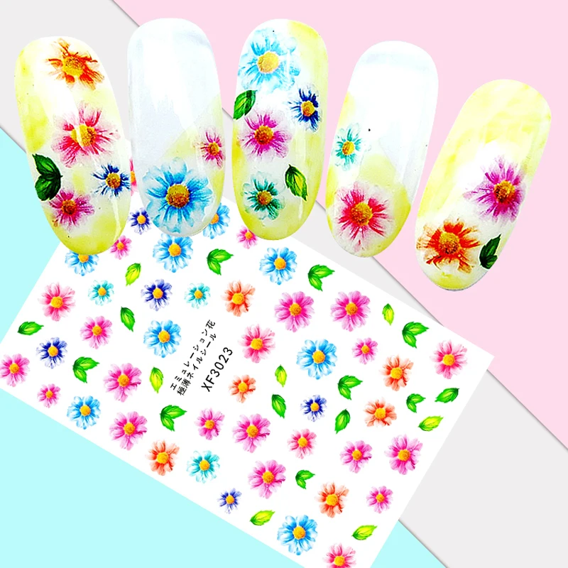 3D Подвески для дизайна ногтей украшение в японском стиле цветок персика