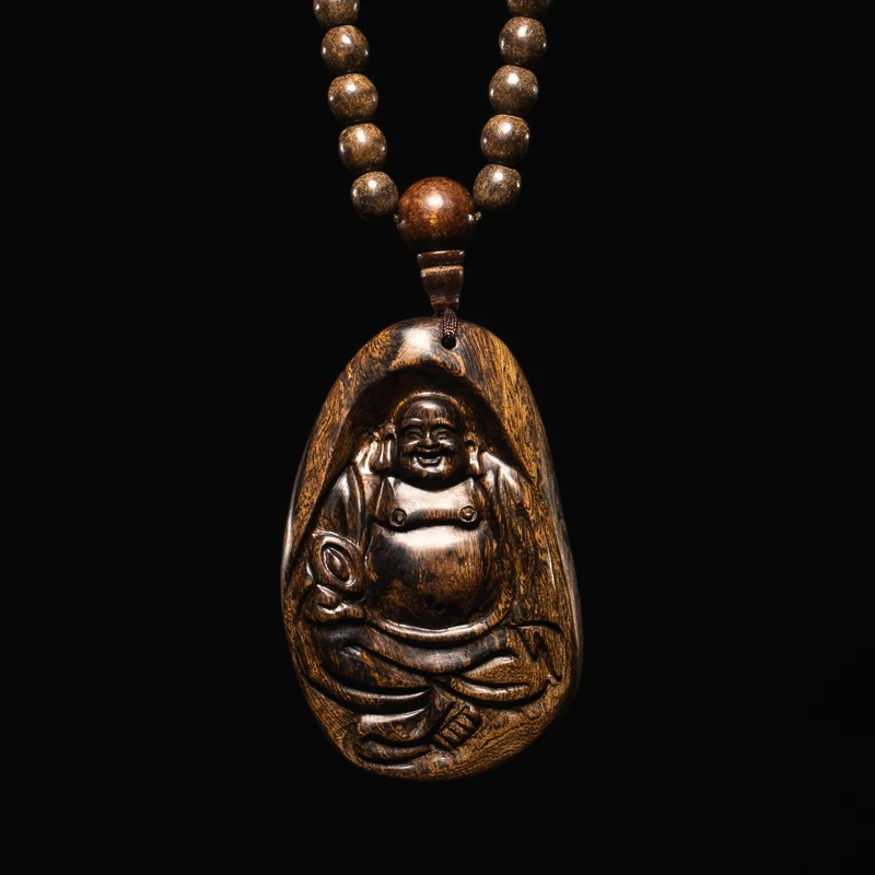 Подвеска из древесины агара Top Dara сухая Китайская Скульптура Орлиного дерева