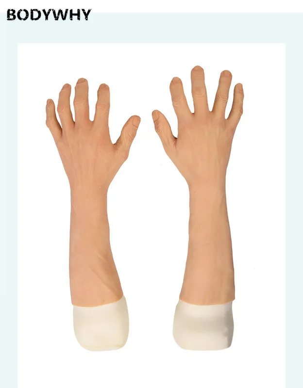 Поддельные перчатки из искусственной кожи для рукоделия мужские силиконовые