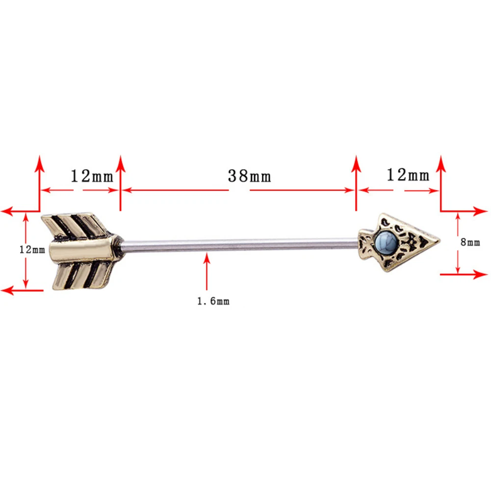 Серьги-гвоздики для пирсинга ушной хрящ Хеликс | Украшения и аксессуары
