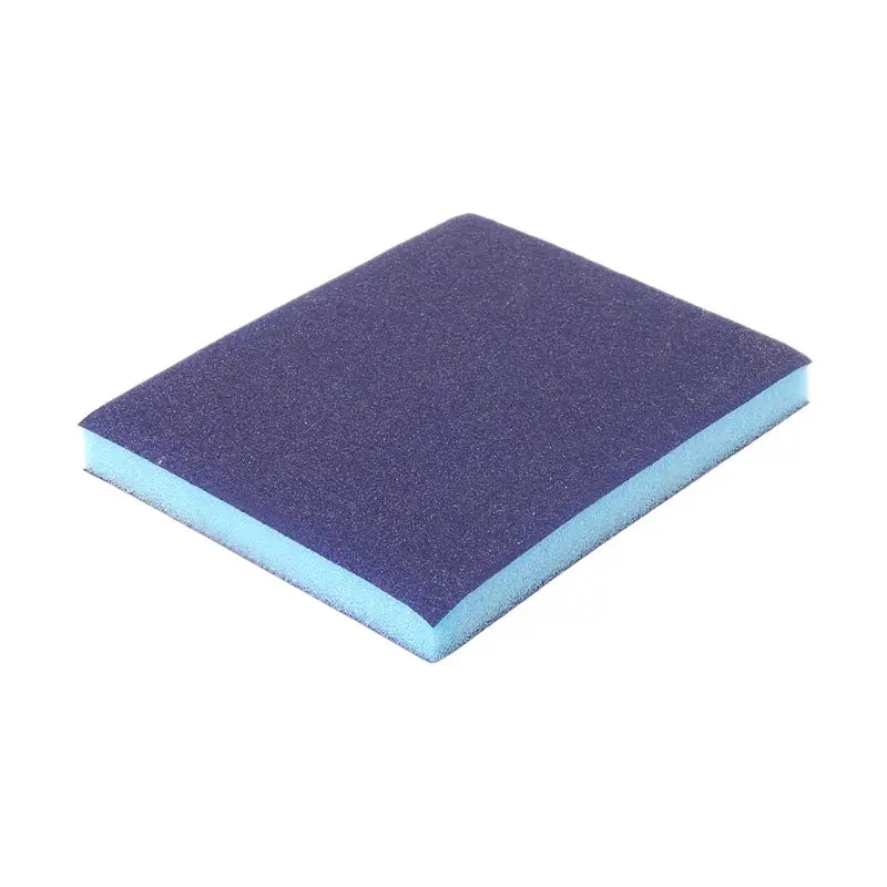 Двусторонняя полировальная губка наждачная бумага зернистость 100 220 абразивные