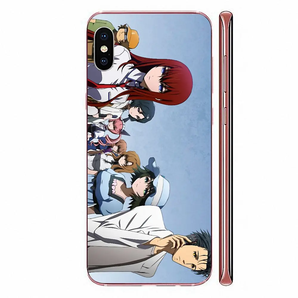 Простые Steins ворота аниме для Sony Xperia Z Z1 Z2 Z3 Z4 Z5 compact Mini M2 M4 M5 T3 E3 E5 XA XA1 XZ Премиум